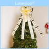 Radiant Christmas Bow Double Layer Diy Decoration For Festive Door Hanging