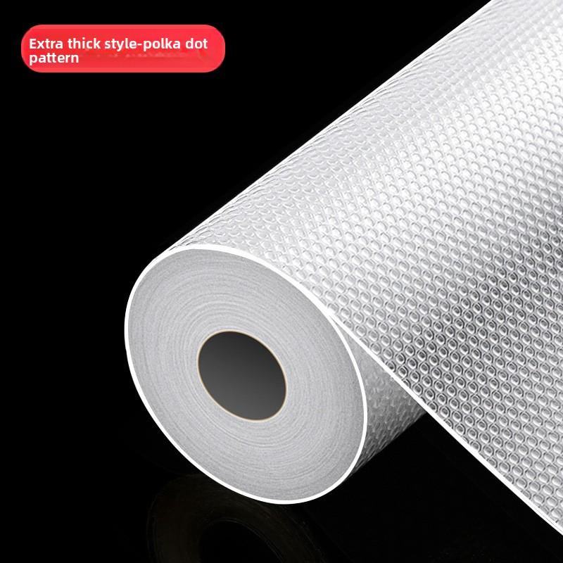 1 Roll Waterproof Cabinet Lining - Easy To Clean Plastic Pad, Waterproof, Oil Resistant, Slip Resistant and Durable Shelf Lining | Can Be Cut