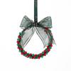 Christmas Crystal Bell Ornament Tree Wreath Holiday Decor