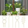 Iron Plant Support Stakes Flowerpot Decorations Flower Pot Bracket Durable Plant Sticks  Garden