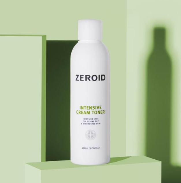 Zeroid Intensive Cream Toner 200ml – Rich Hydrating Toner for Sensitive & Dry Skin