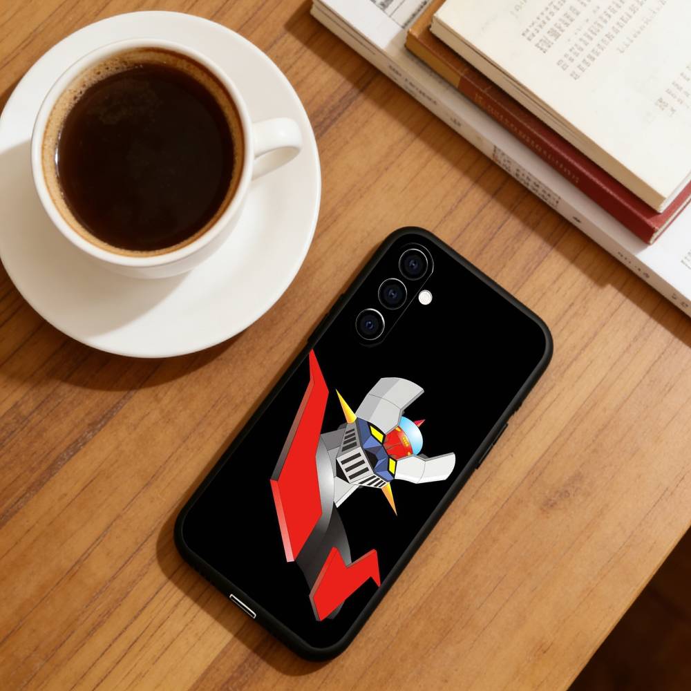 Anime M-Mado K-King Granzort Phone Case For Samsung Galaxy A73,A72,A71,A70,A53,A52,A51,Soft Silicone Black Cover