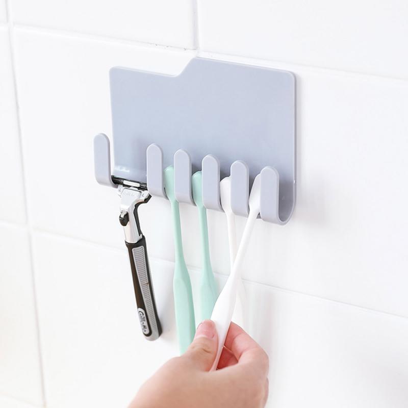 Phone Charging Holder Hook Strong Sticky Adhesive Cell Phones Stand Rack Bathroom Hanging Razor Hanger