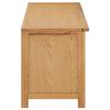 VidaXL Étagère à chaussures 114x37x45 cm Bois de chêne solide