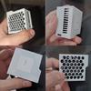 Phone Tablet Cooling Fan Radiator Honeycomb Pattern Low Noise Cooling System Semiconductor Magnetic Heat Sink Portable