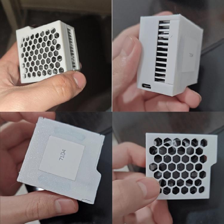 Phone Tablet Cooling Fan Radiator Honeycomb Pattern Low Noise Cooling System Semiconductor Magnetic Heat Sink Portable