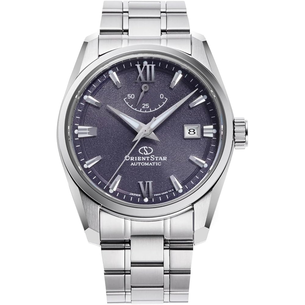 Orient Star Automatic Men's Watch Contemporary Date Mechanical Japan Made Purple 2-Year Warranty