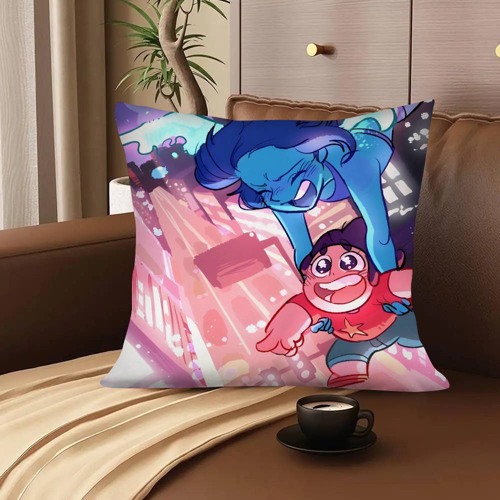 1Pc S-Steven Universe Pillow Case Fashion Square Pillowcase Bedroom Sofa Room Ins Decoration Leisure