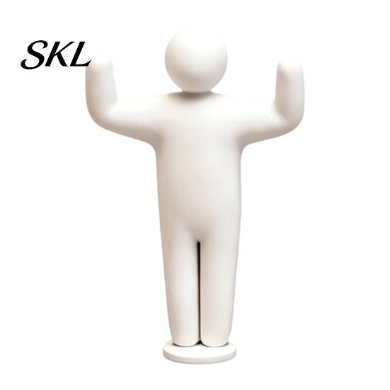 Minimalist Man Decoration 1/8Pcs 3D Printed Game Character Figure, Sitting Standing Lying Figurine, DIY Figurine Abstract White Statue, Collectible
