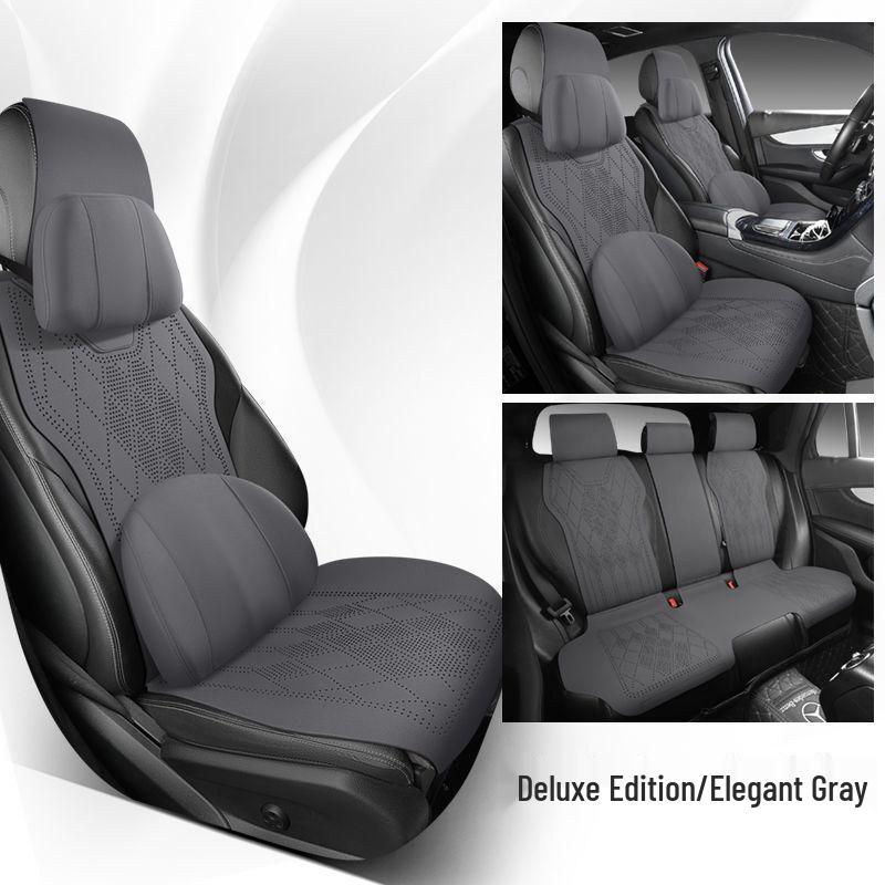 Roewe I5/RX5 Universal All-Season Suede Car Seat Cushion, IMAX8 Summer Cover, ERX5/I6 Saddle Pad