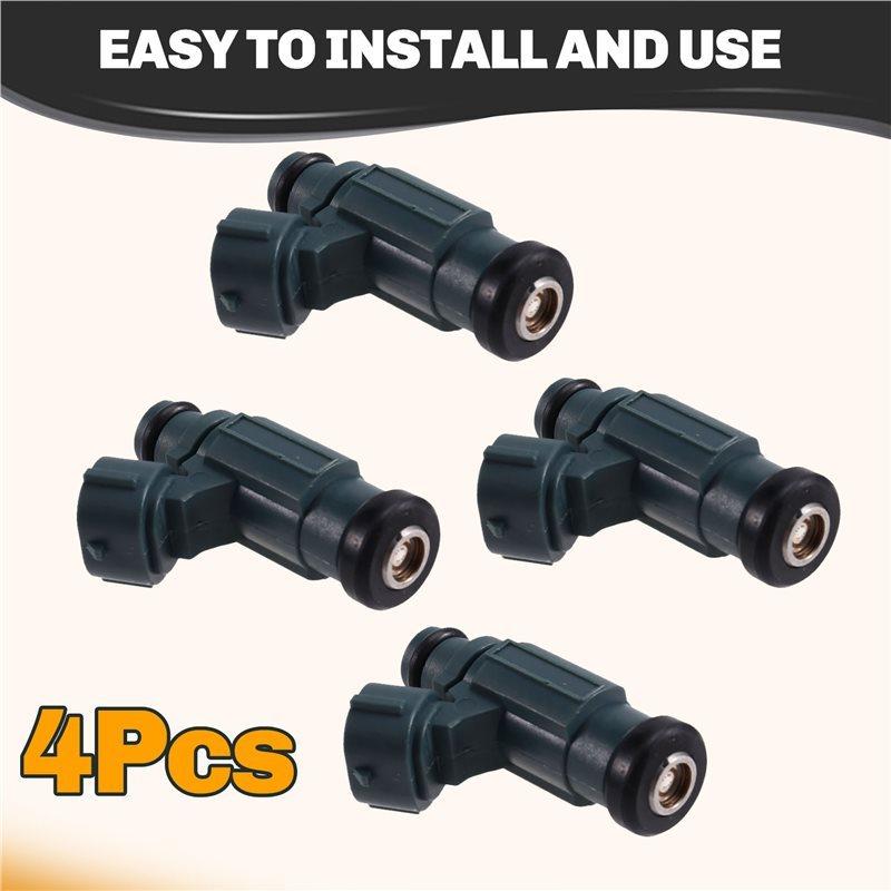 EAT288 Fuel Injector 4Pcs 49033-0013 Replacement Parts For KAWASAKI ZX-6R ZX600 Motorcycle