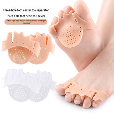 Five-Toe Metatarsal Pad with Shock Absorption, Massage, and Toe Separator