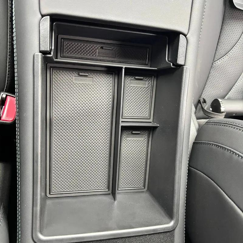 For BYD Sealion 7 2024-2026 Armrest Storage Box Cup Holder Central Control Box Center Console Organizer Car Accessories