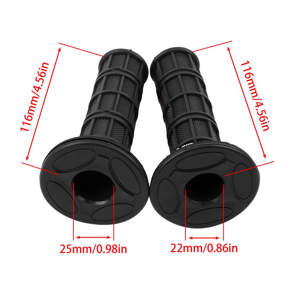 22mm 24mm Motorrad Lenkergriffe Donut Donuts Set Universal Für KTM CR CRF XR YZ YZF WR WRF RM Dirt Bike Motocross Griff Enduro