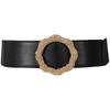 Retro Stylish Waist Belt For Women In Brown Black And Beige Elegant Dress Enhancer