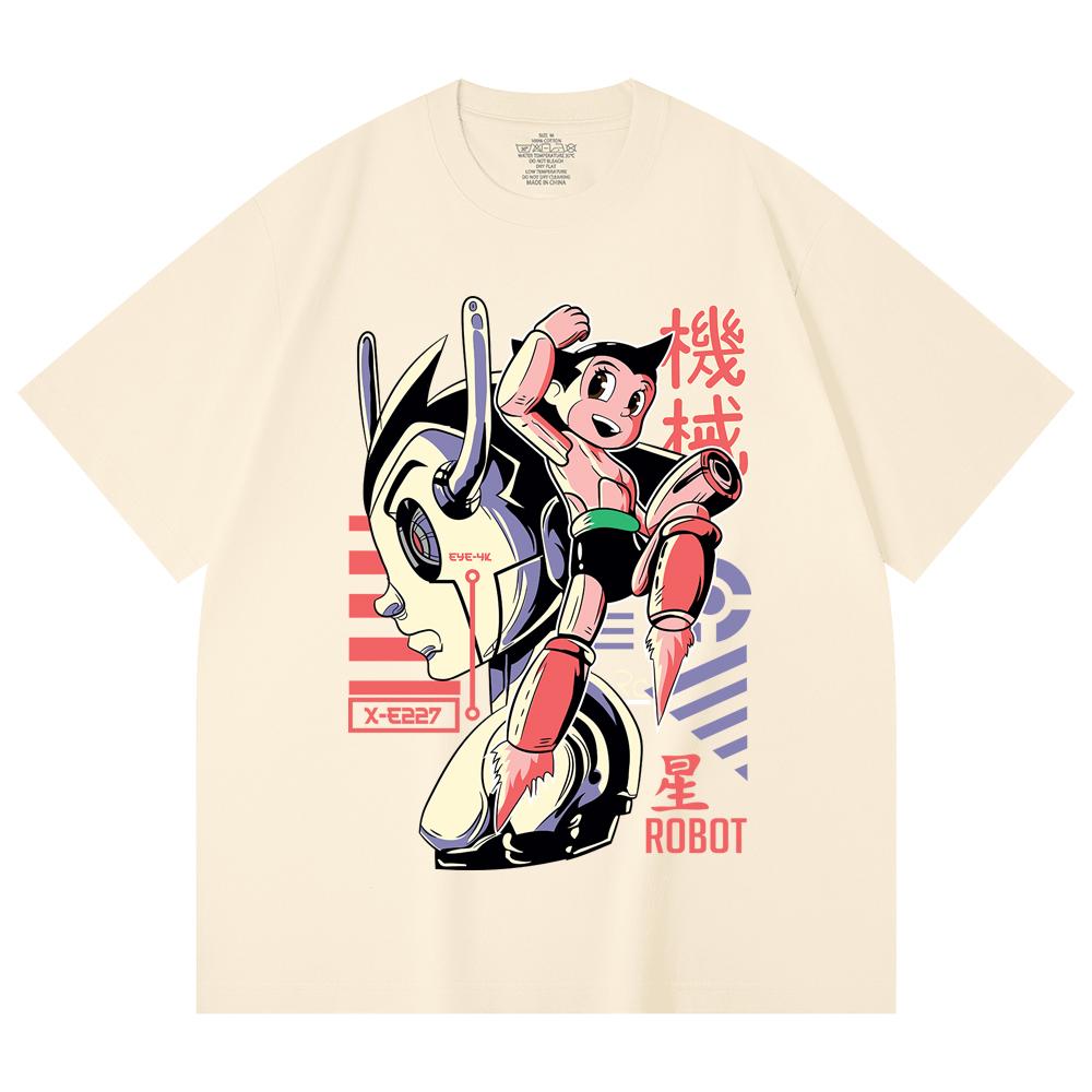 

Унисекс футболка из плотного 100% хлопка, 230 г/м², с принтом Astro Boy V1 XS абрикосовый