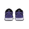 Jordan Air Jordan 1 Purple Toes Abrasion Resistant Low top Vintage Basketball Shoes Unisex Black Purple HF3148-106(Team1291-)