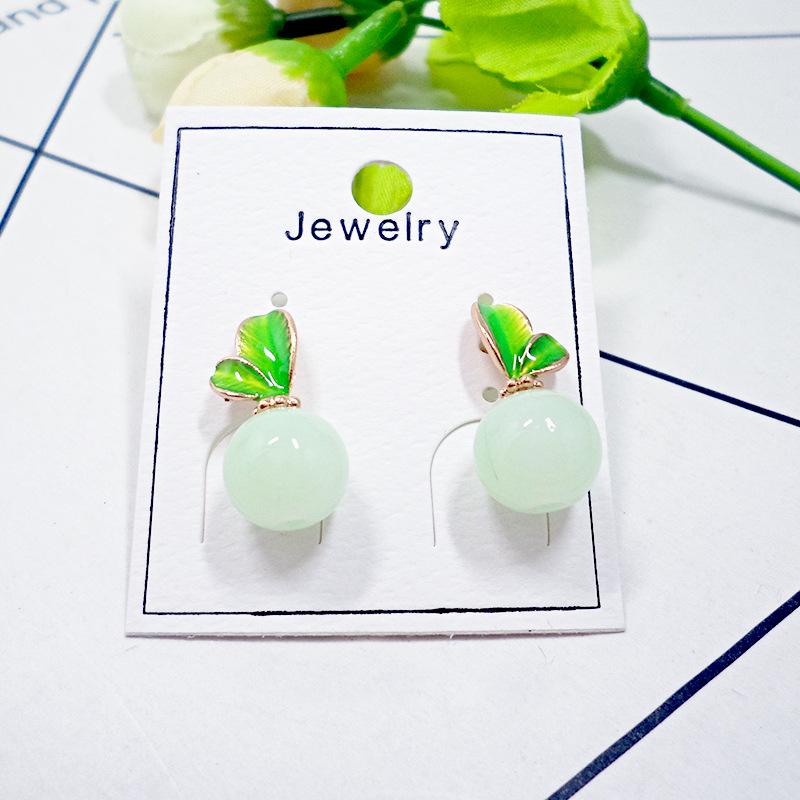 

Изысканные серьги-пусеты из серебра S925 в корейском стиле с бабочками и цветами - Милые для студенток и трендовые онлайн