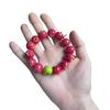 Bracciale di Natale Mela Portafortuna ad Alto Rapporto Qualità-Prezzo che Collega Dolce Frutto Creatività con Una Catena di Buona Fortuna Lungo il Percorso