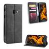 Magnetic Buckle Retro Crazy Horse Texture Horizontal Flip Leather Case for Galaxy Xcover 4s / Xcover 4  , with Holder & Card Slots & Photo Frame