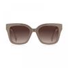 Marc Jacobs Sunglasses Square Full Rim  Beige Frame And Brown Gradient Lens Marc