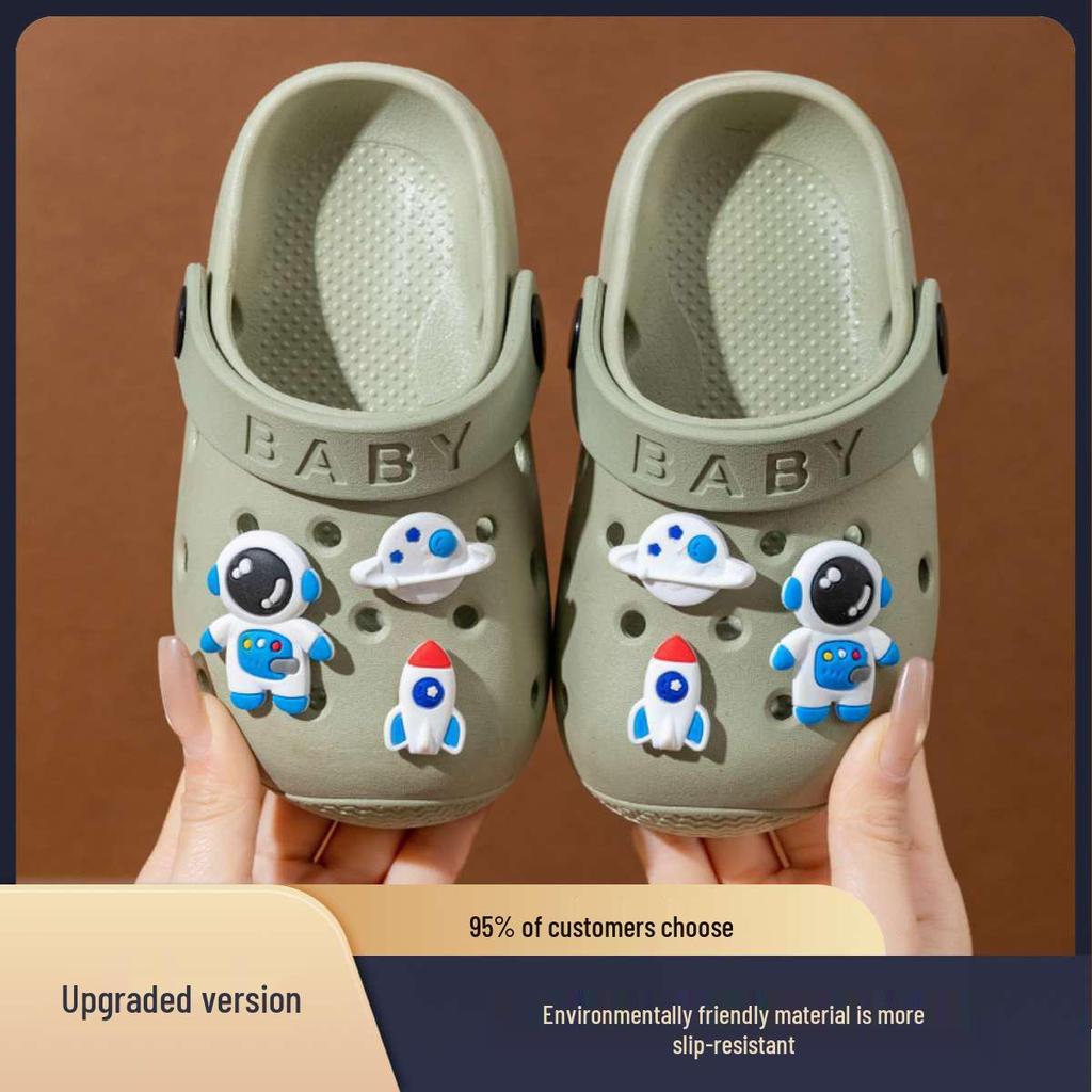2026 Bestselling Kids' Closed-Toe Clogs: Unisex, Soft, Non-Slip Sandals for Home and Outdoor Use