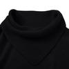 Women's Fashionable Color Round Neck Long Sleeved Pullover Knitted Sweater Top
