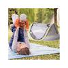 Travel Cot Pop up Travel Bed - Lightweight, Compact and Foldable - Unfolds in Just 2 Seconds - with Mosquito Net and Carry Bag