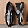 High-end Men's Shoes Men's High-end Leather Shoes Men's Business Dress Casual Leather Shoes Foot Groom Wedding