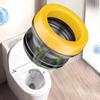 Silica Gel Toilet Check Valve Good Sealing Toilet Base Leak-Proof Ring  School