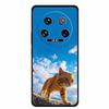 For Xiaomi 14 Ultra 5G Case  6.73''Animals Painted Silicone Soft TPU Coques for Xiaomi 14Ultra Shockproof Cover Shells Cool Wolf