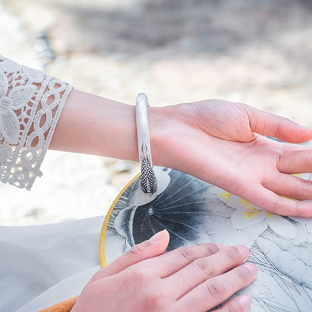 Bangle for men and Pixiu good luck protection from amulet metal fashion accessory women, silver, bangle, bracelet, evil, bangle, allergy-friendly,