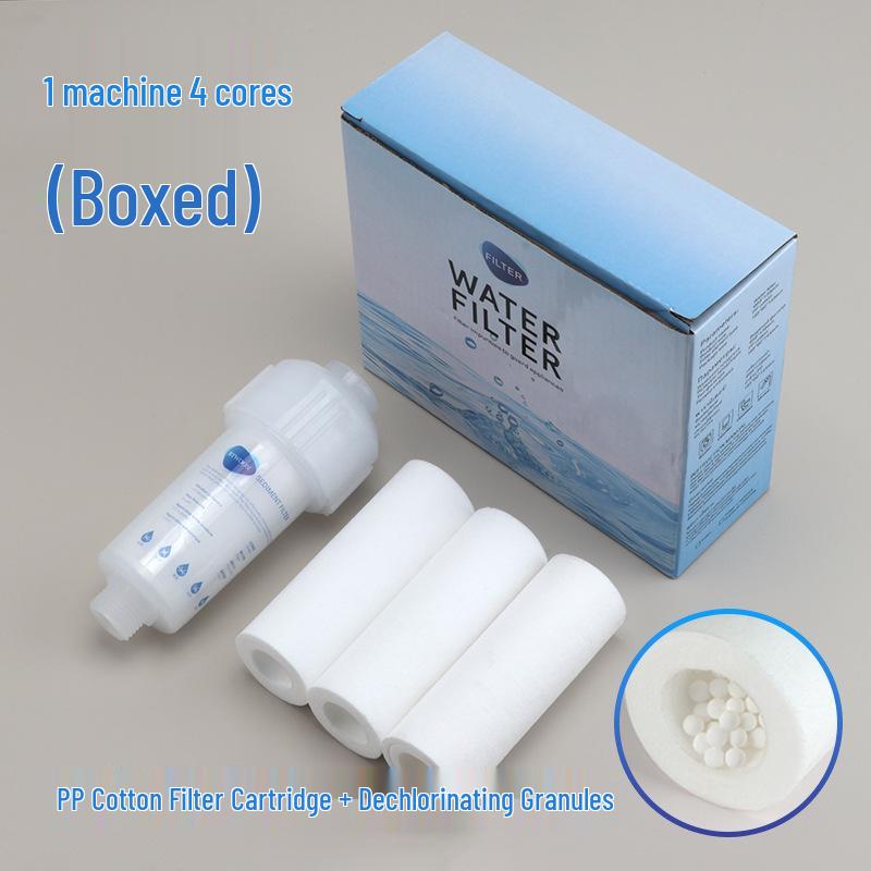 Replaceable Core PP Cotton Water Filter for Shower, Washing Machine, Toilet - Reduces Residual Chlorine