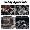Non-Slip Handle Engine Cylinder Cleaner Oil Dirt Remover  Removing Gaskets Rust Paint Varnish