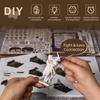 MiniCity DIY Book Nook Kit with LED Light - Dollhouse Miniature House Kit for Beginners and Teens