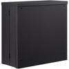 Foldable Wall Cabinet, Metal Garage Locker Mounted 26" Small Tool Chest 240 LBS Loading Capacity Adjustable Shelf Magnetic Door File for Warehouse