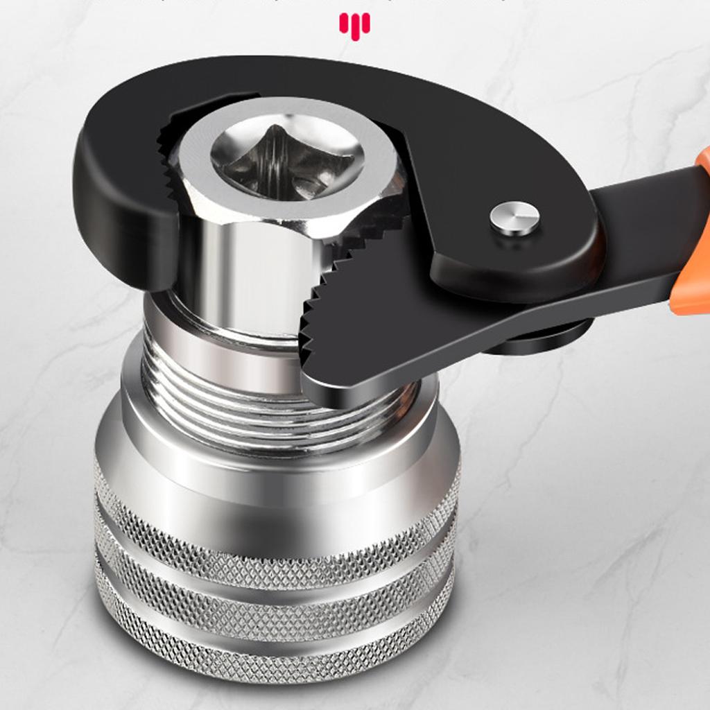 Regulowany uniwersalny klucz nasadowy Ręczny klucz nasadowy Tuleja 10mm-19mm Uniwersalne nasadki Narzędzia do napędu 3/8"