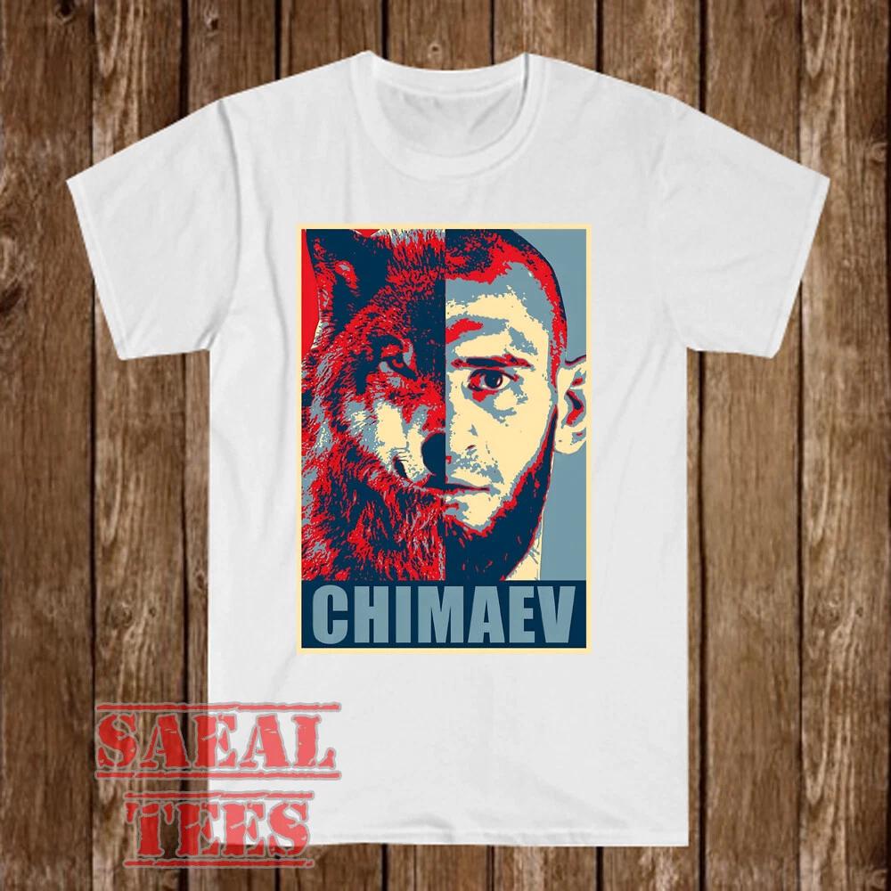 Khamzat Borz Chimaev Men s White Size S-5XL XL