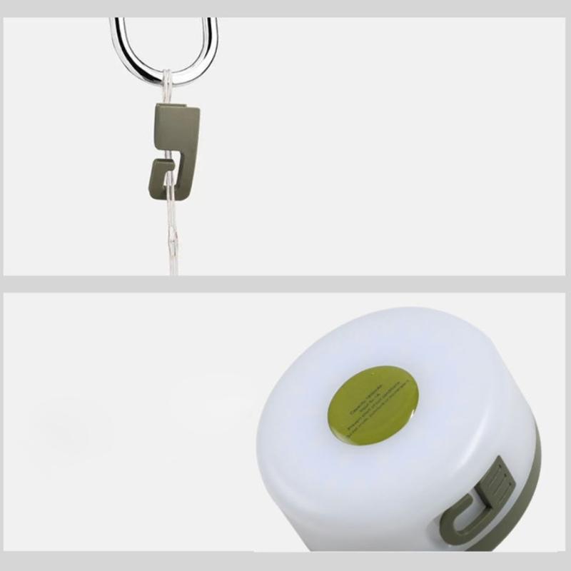Camping Lamp Light Flashlights Multicolor String Light Waterproof Atmospheres Lamp Tent Light LED Color String Light