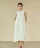 Wioi Floral String Sleeveless Dress_Green