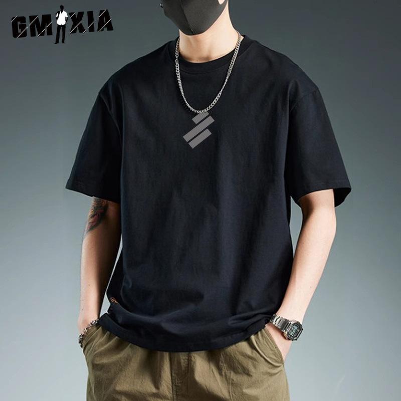 

GMXIA Men s Fashion Casual Summer Spring Tops & T-shirts S білий