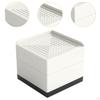 4 Pieces Bed Risers Furniture Leg Extenders Lifters Portable Simple Sturdy Nonslip Raising Blocks