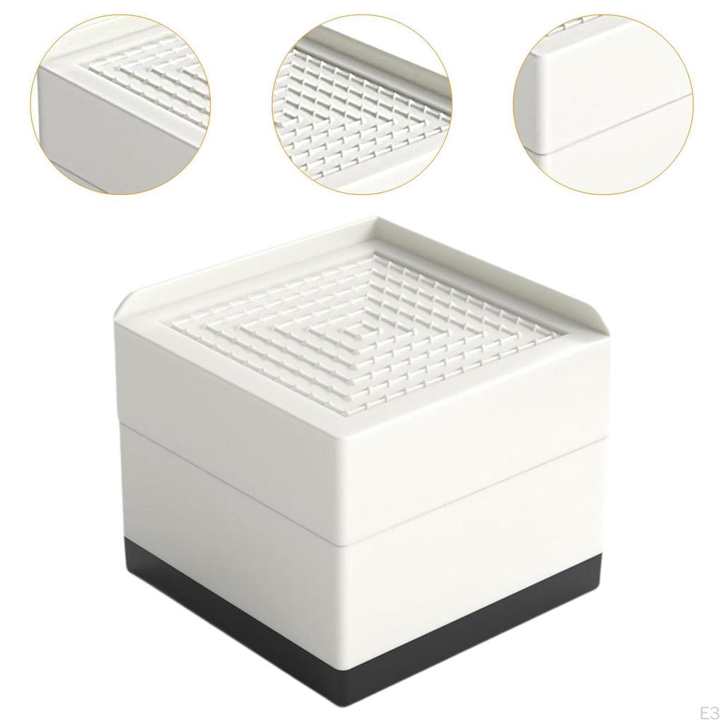 4 Pieces Bed Risers Furniture Leg Extenders Lifters Portable Simple Sturdy Nonslip Raising Blocks
