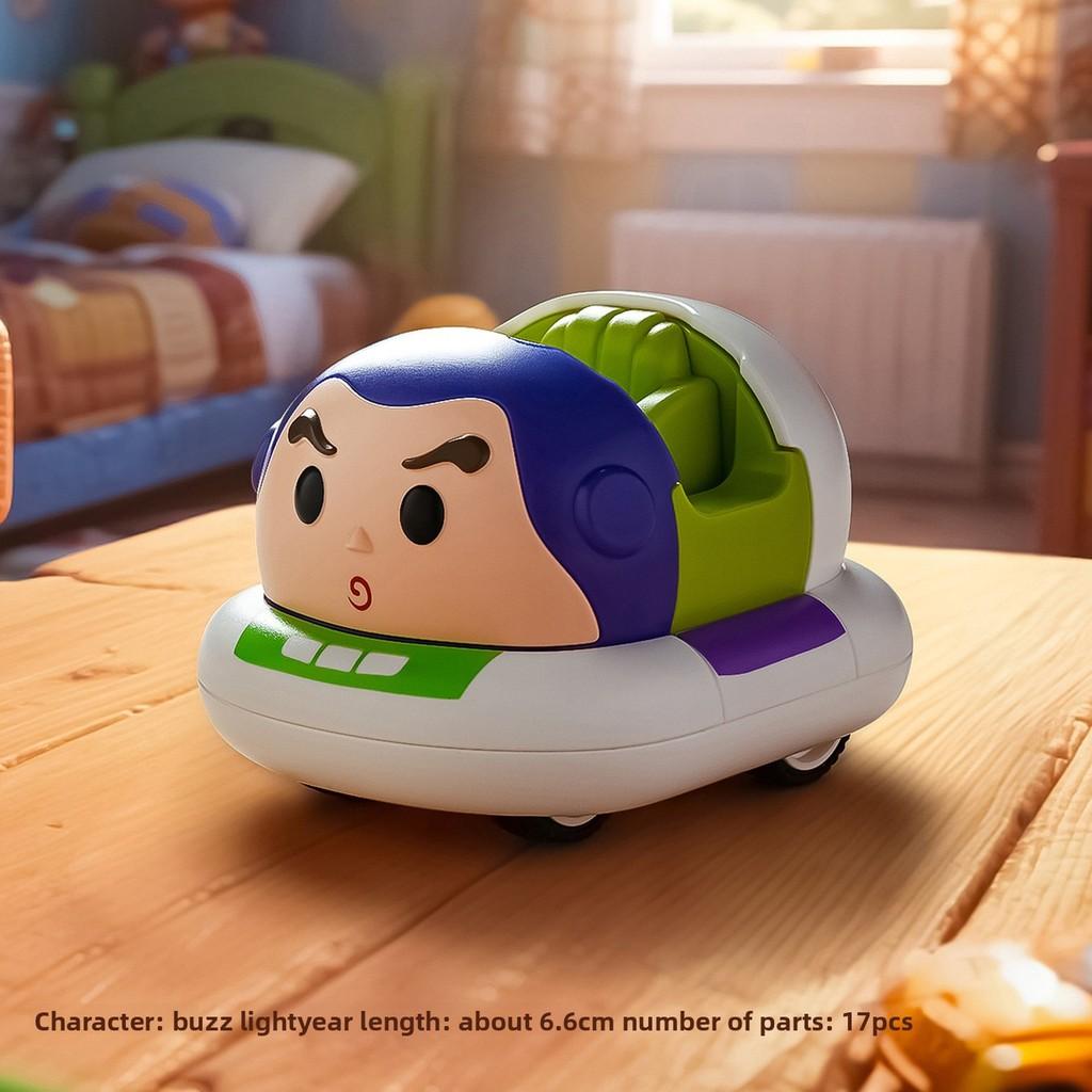 Toy Story Buzz Lightyear Rex Alien Building Set With Transforming Springpowered Bumping Car For Kids