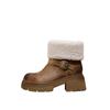 Snow Boots Women's New Winter Velvet Thickened Women's Shoes Thick Sole Heightened Cotton Shoes Tide