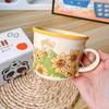 Cute Cartoon Ceramic Cup Flowers Rabbit Sunflower Water Cup Milk Cup Breakfast Cup Girl Gift Cup