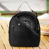 Camping Fan Carry Bag Přenosný ventilátor Ochranné pouzdro s rukojetí Vodotěsná úložná taška chladicího ventilátoru pro outdoor Camping Cestování Turistika Rybaření