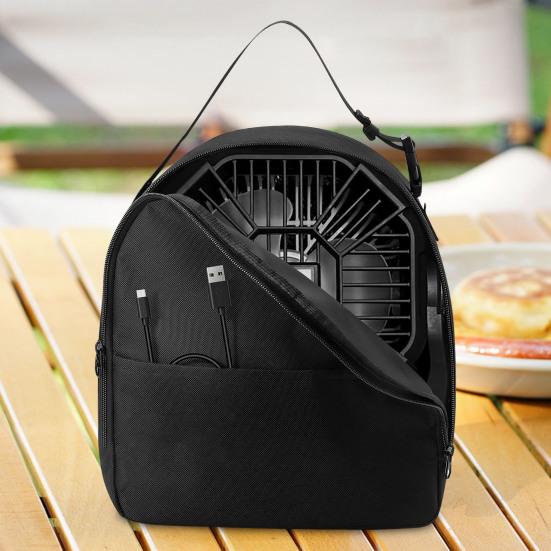 Camping Fan Carry Bag Portable Fan Protective Case with Handle Waterproof Cooling Fan Storage Bag for Outdoor Camping Travel Hiking Fishing