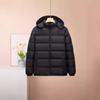 Winter, Men's Cotton Coat, Thick, Hooded Cotton Jacket, Detachable, Hat, Cotton Jacket, Short for Middle-aged and Young People, Cotton Jacket