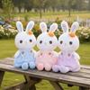 Short Plush Stuffed Animal Soft Material Bunny Sleeping Doll Rabbit Doll Teenagers Gift